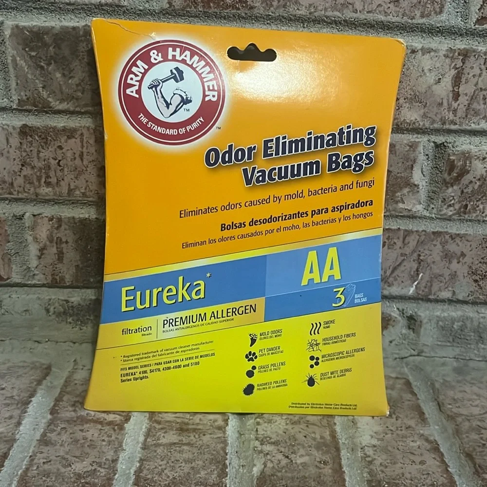 Eureka odor eliminating vacuum bags 3pk
